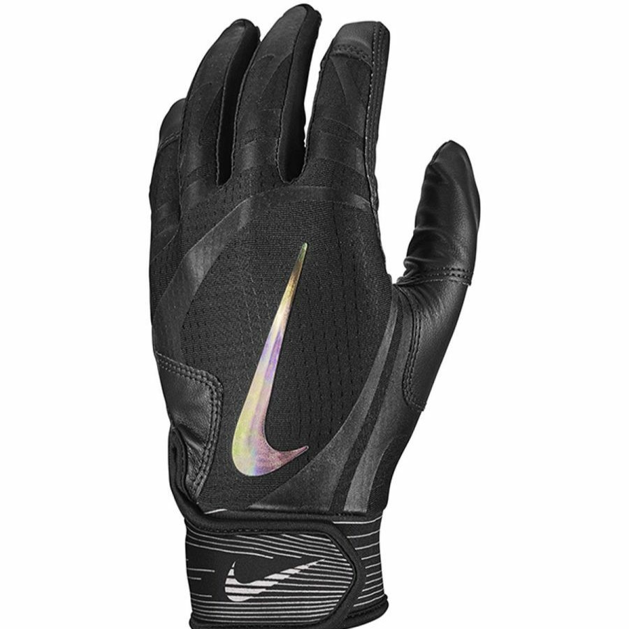 Gloves * | Nike Huarache Edge Batting Gloves Adult Small Black