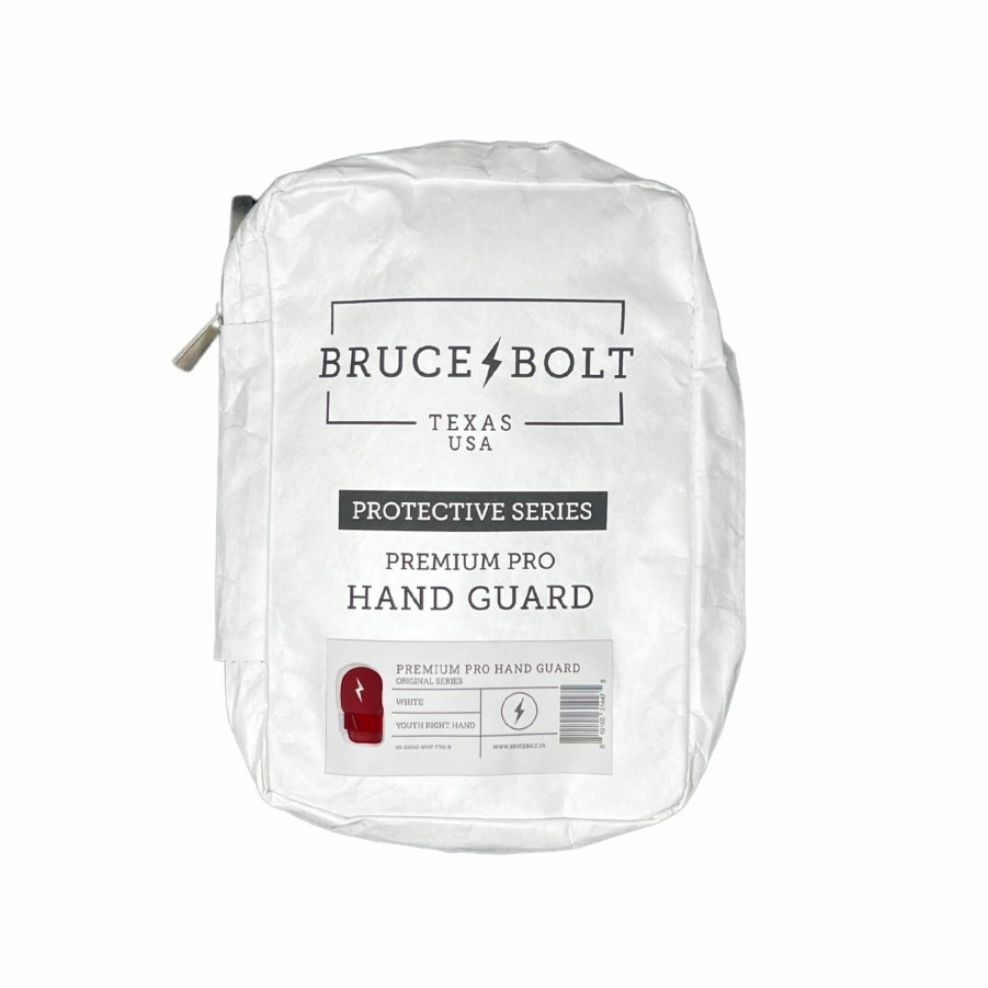 Bats & Gear * | Bruce Bolt Premium Pro Left Hand Guard Red Left