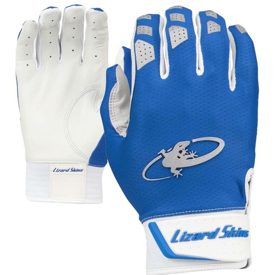 Gloves * | Lizard Skin Komodo V2 Batting Gloves Royal Blue Medium