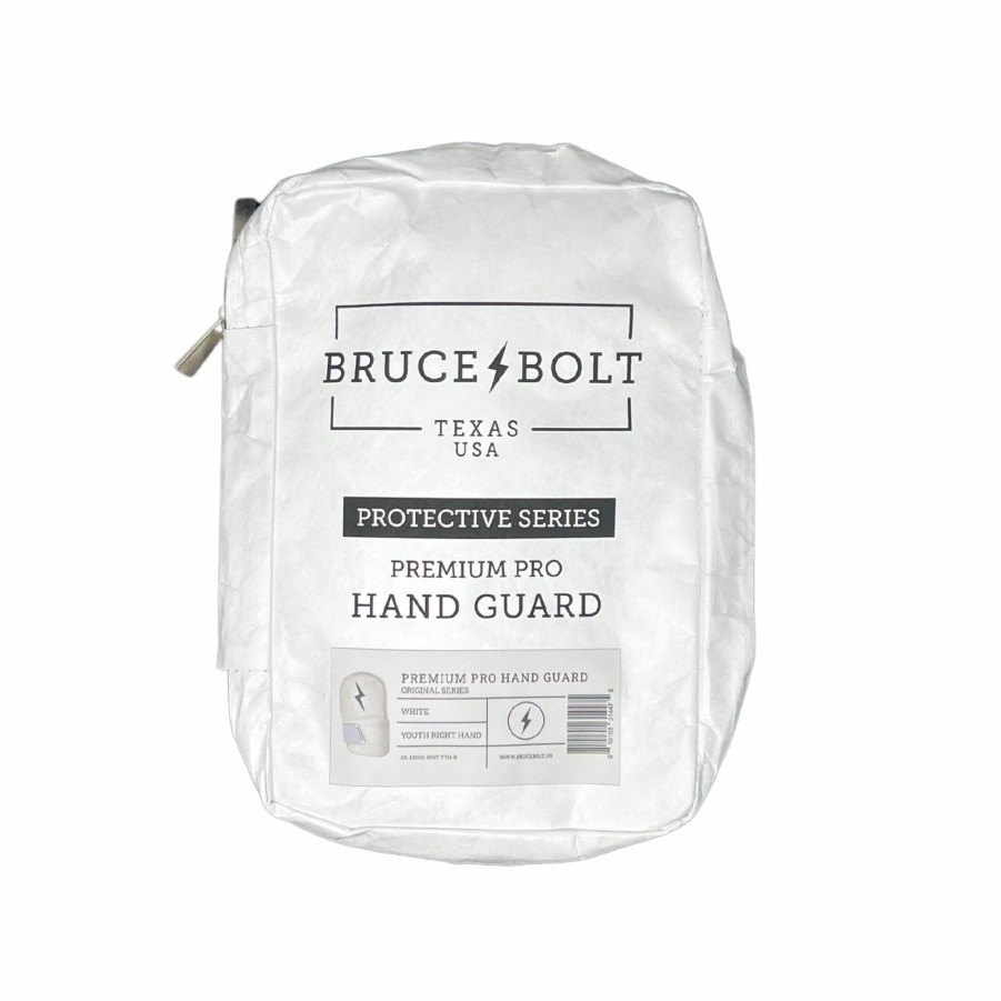 Bats & Gear * | Bruce Bolt Premium Pro Left Hand Guard White Left