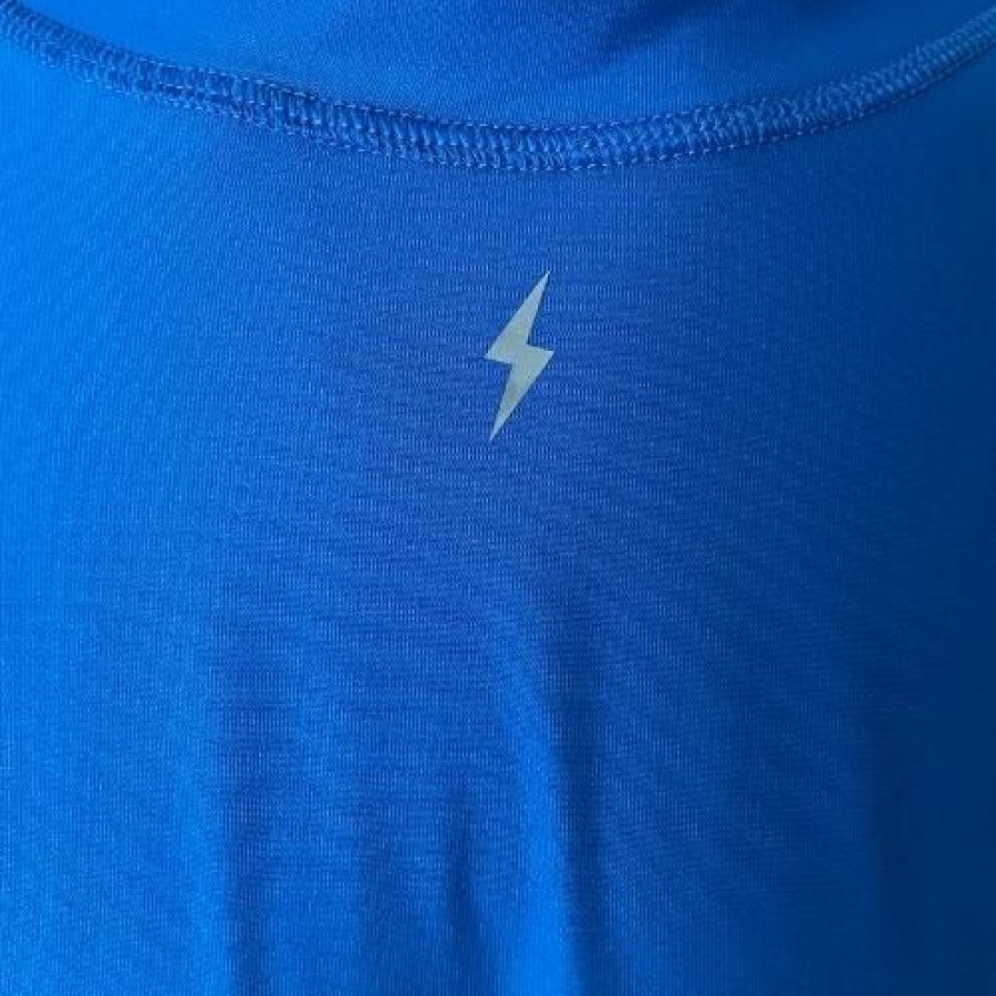 Apparel * | Bruce Bolt Long Sleeve Performance T-Shirt With Reflective Bolt- Royal