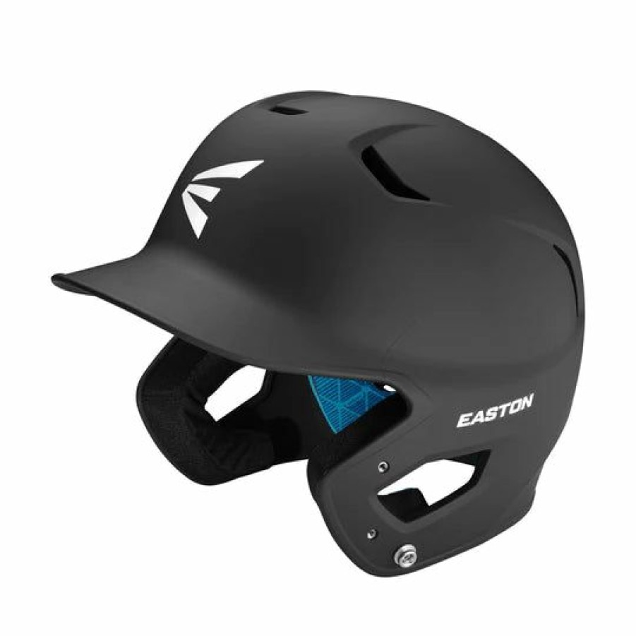 Helmet * | Easton Z5 Matte Black Batting Helmet Senior