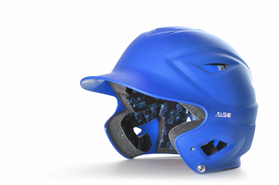 Helmet * | All-Star All Star Matte Youth Royal System 7 Batters Helmet (6 3/4 & Down)