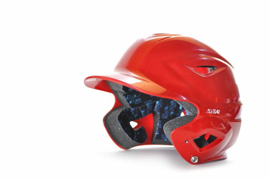 Helmet * | All-Star All Star Red System 7 Batters Helmet (6 1/2 7 1/2)