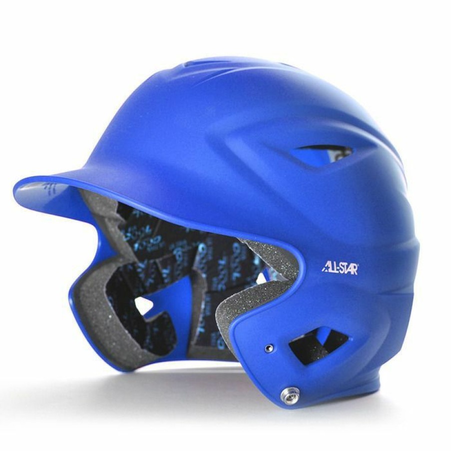 Helmet * | All-Star All Star Matte Finish Royal System 7 Batters Helmet (6 1/2 7 1/2)