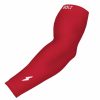 Bats & Gear * | Bruce Bolt Graduated Compression Premium Arm Sleeve Red