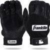 Gloves * | Franklin Mlb Pro Classic Adult Batting Gloves Small Black