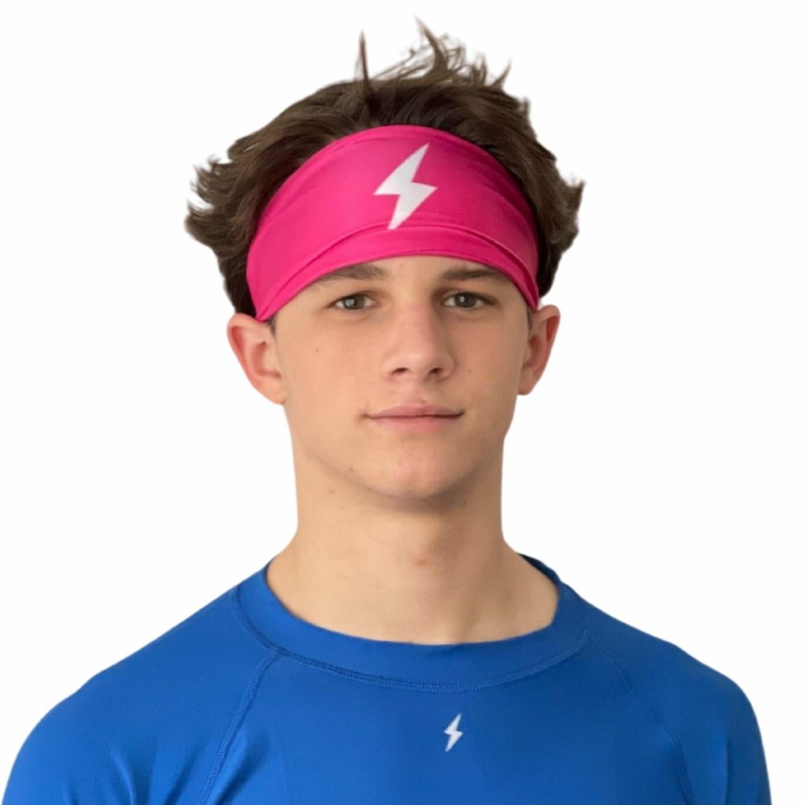 Apparel * | Bruce Bolt Performance Headband Pink