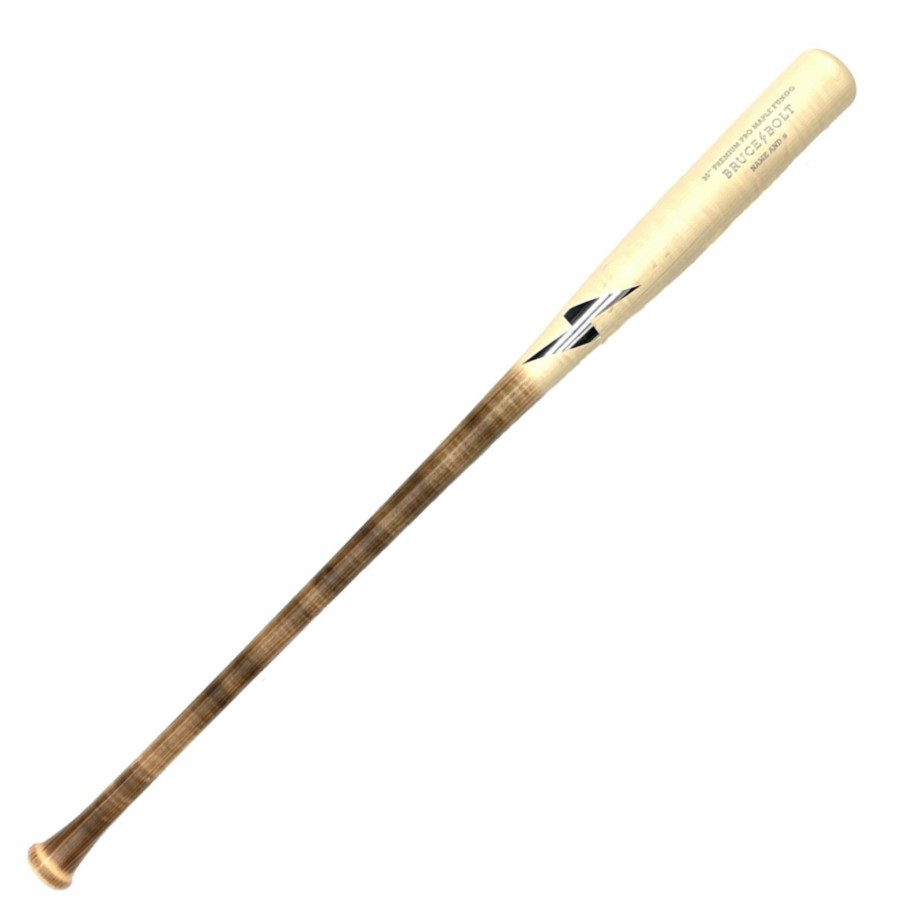 Bats & Gear * | Bruce Bolt Custom Premium Pro Wood Bat Fungo