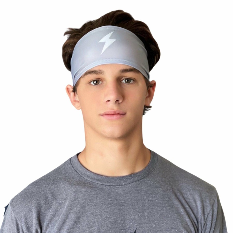 Apparel * | Bruce Bolt Performance Headband Grey