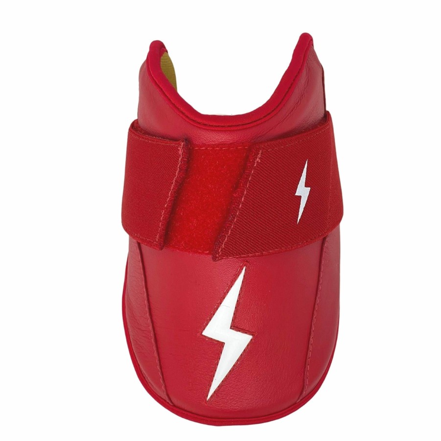 Bats & Gear * | Bruce Bolt Premium Pro Elbow Guard Red