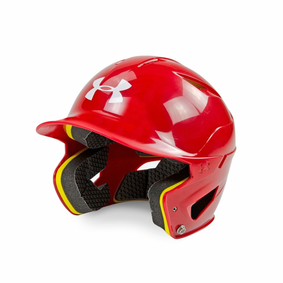 Helmet * | Under Armour Converge Adult Batters Helmet Red