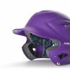 Helmet * | All-Star All Star Matte Finish Purple System 7 Batters Helmet (6 1/2 7 1/2)